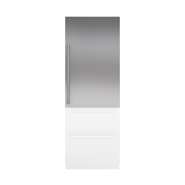 Sub-Zero Stainless Steel Frontal with Pro-Handle - For Combination Tall Refrigerator/Freezer  - 762mm