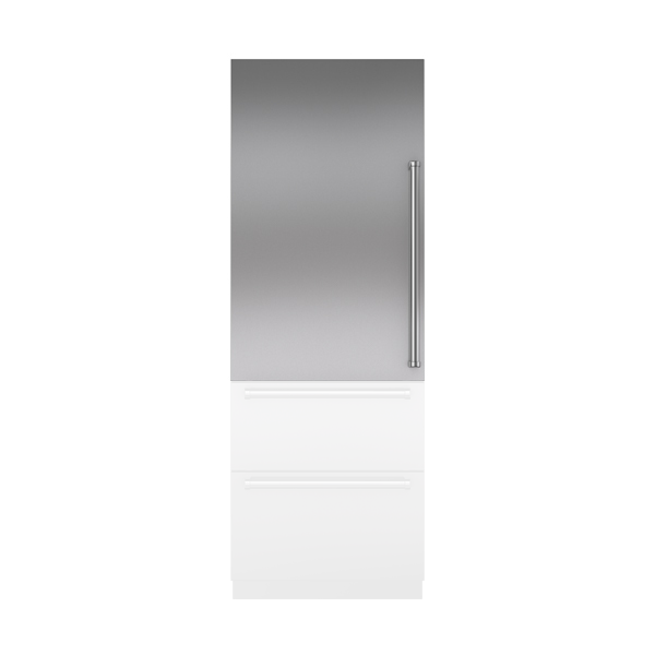 Sub-Zero Stainless Steel Frontal with Pro-Handle - For Combination Tall Refrigerator/Freezer  - 762mm