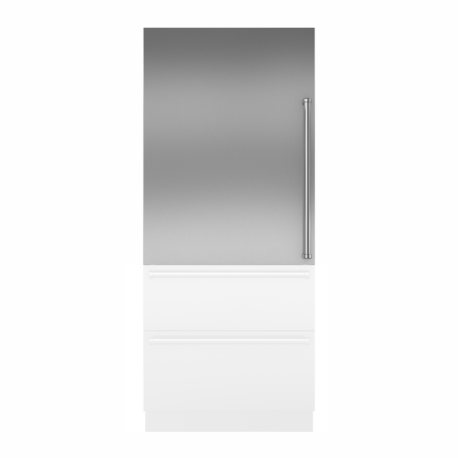 Sub-Zero Stainless Steel Frontal with Pro-Handle - For Combination Tall Refrigerator/Freezer - 914mm