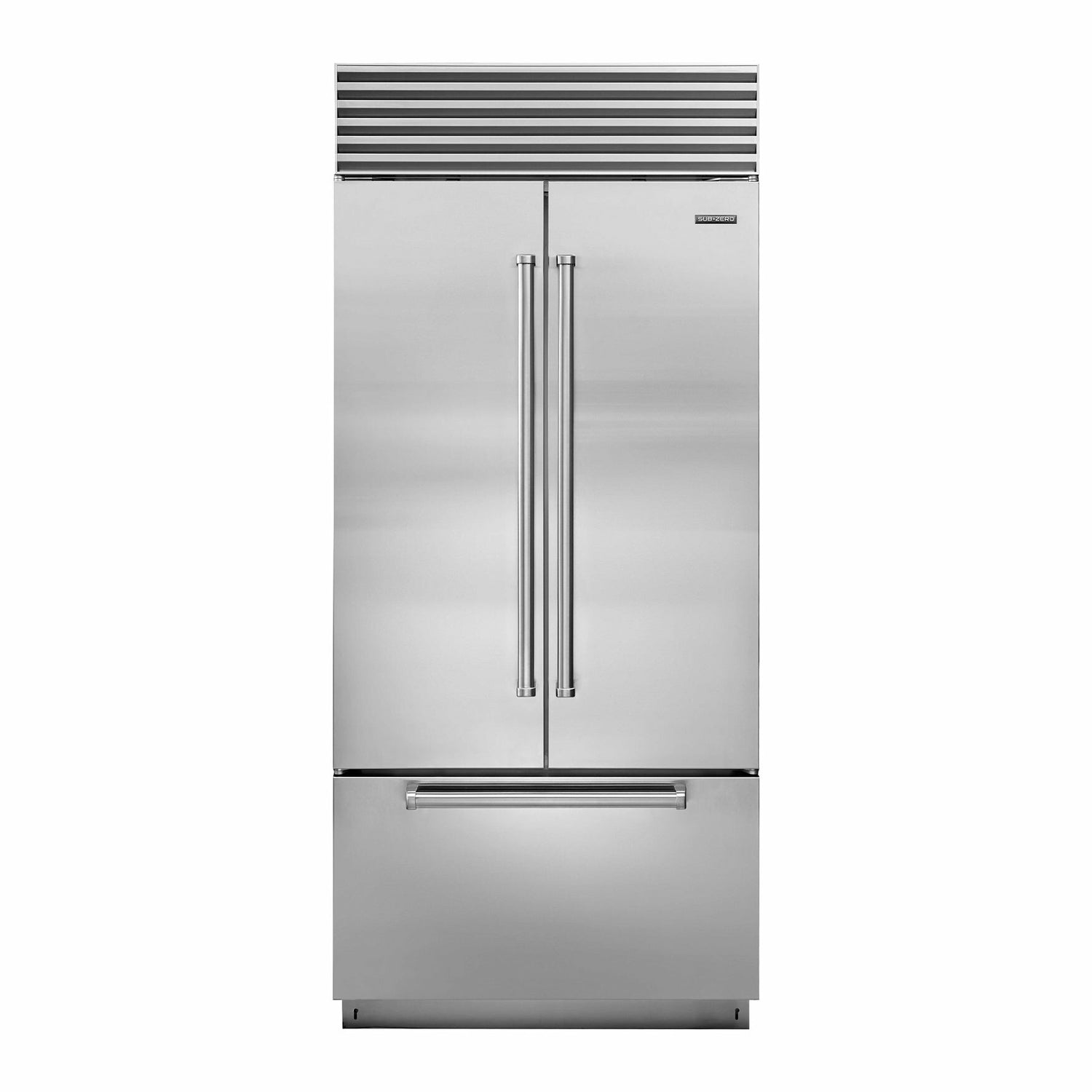 Sub-Zero Built-in Over-and-Under Refrigerator/Freezer with French Door - 2134 x 914mm