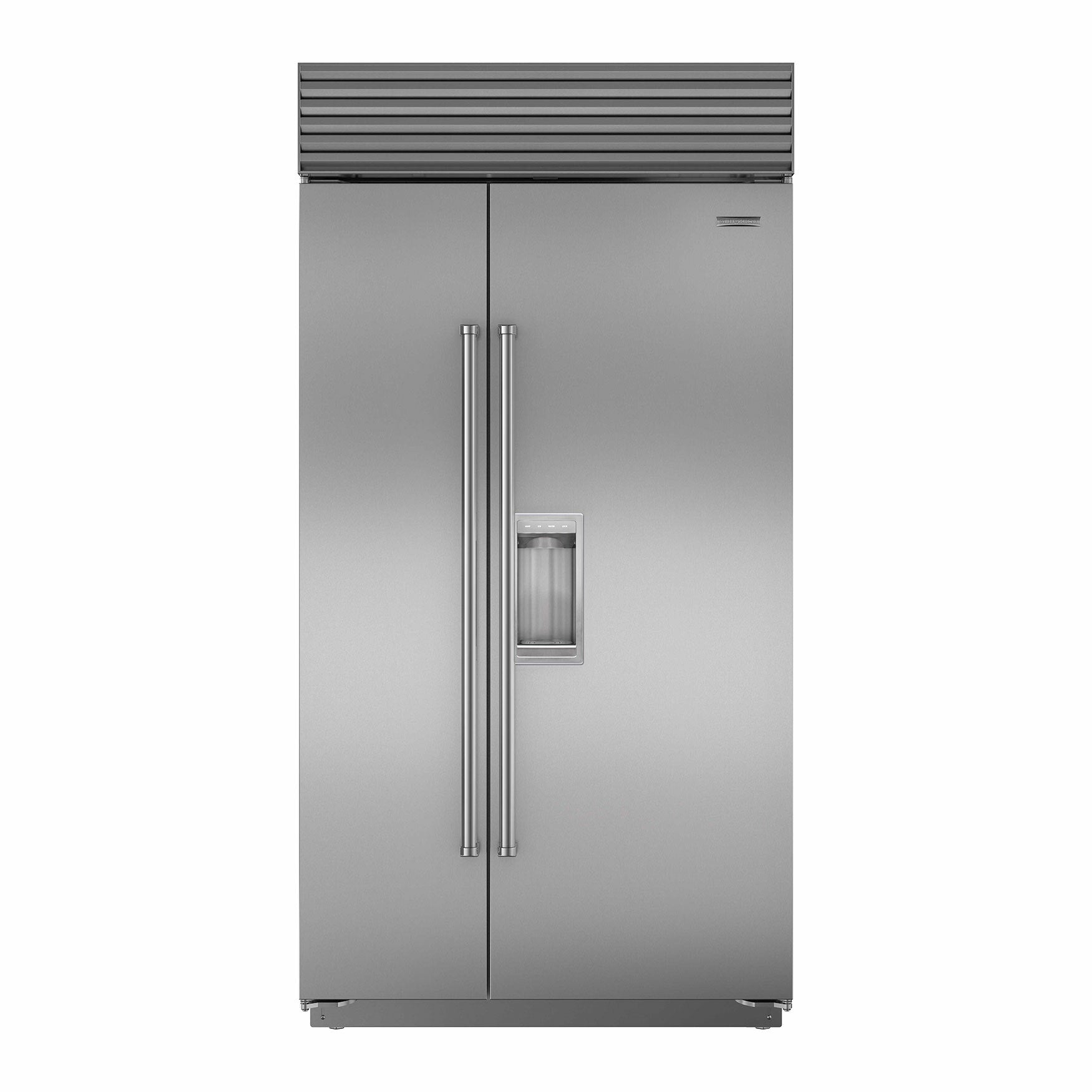 Sub-Zero Built-in Side-by-Side Refrigerator/Freezer with External Ice &amp; Water Dispenser - 2134 x 1067mm