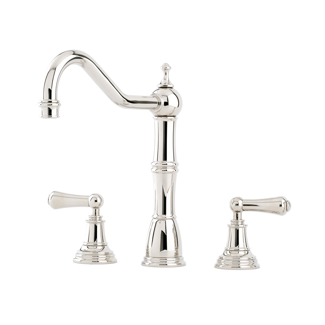 Perrin &amp; Rowe Alsace Mixer Tap with Lever Handles.