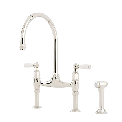 Perrin &amp; Rowe Deck-Mounted Ionian Tap with Rinse